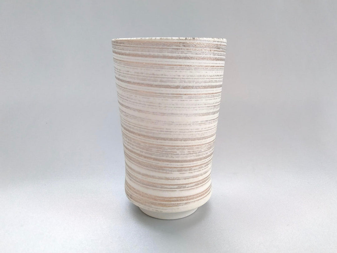 Shiranai Black Matte gold-Plated Long goblet - Crafted By Toetsu Kiln