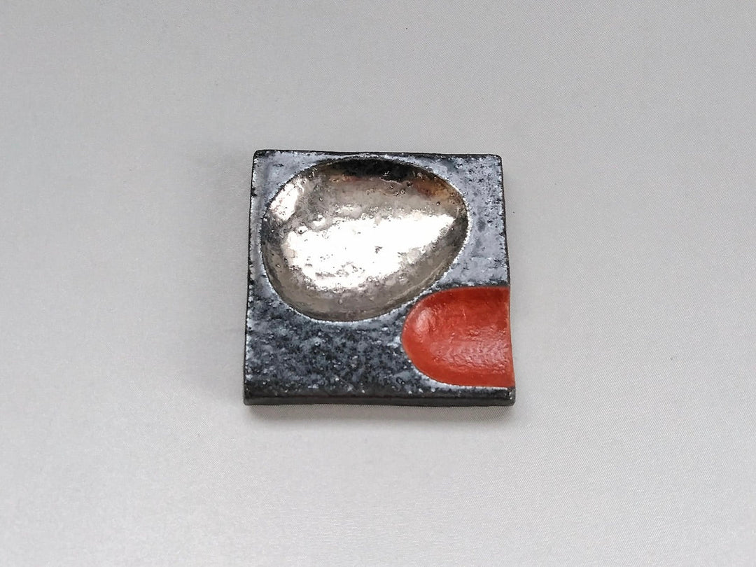 Platinum Colored Chopstick Rest Red - Crafted By Bunga Yamamoto