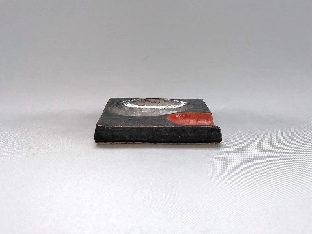 Platinum Colored Chopstick Rest Red - Crafted By Bunga Yamamoto
