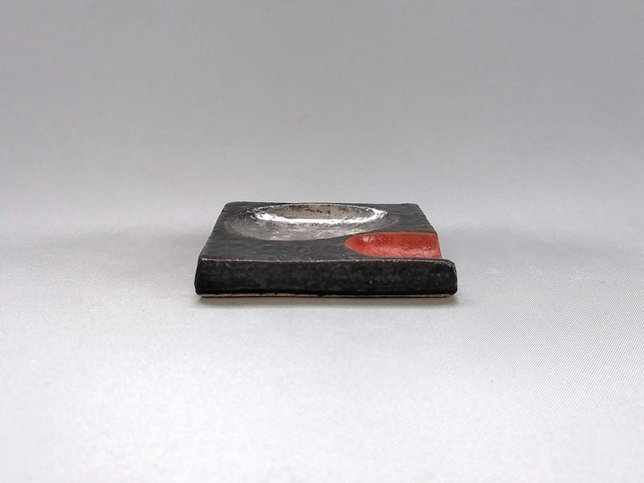 Platinum Colored Chopstick Rest Red - Crafted By Bunga Yamamoto