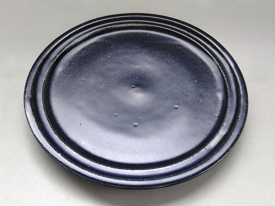 LapisLazuli Glazed 23cm Plate - Crafted By Furutani Pottery