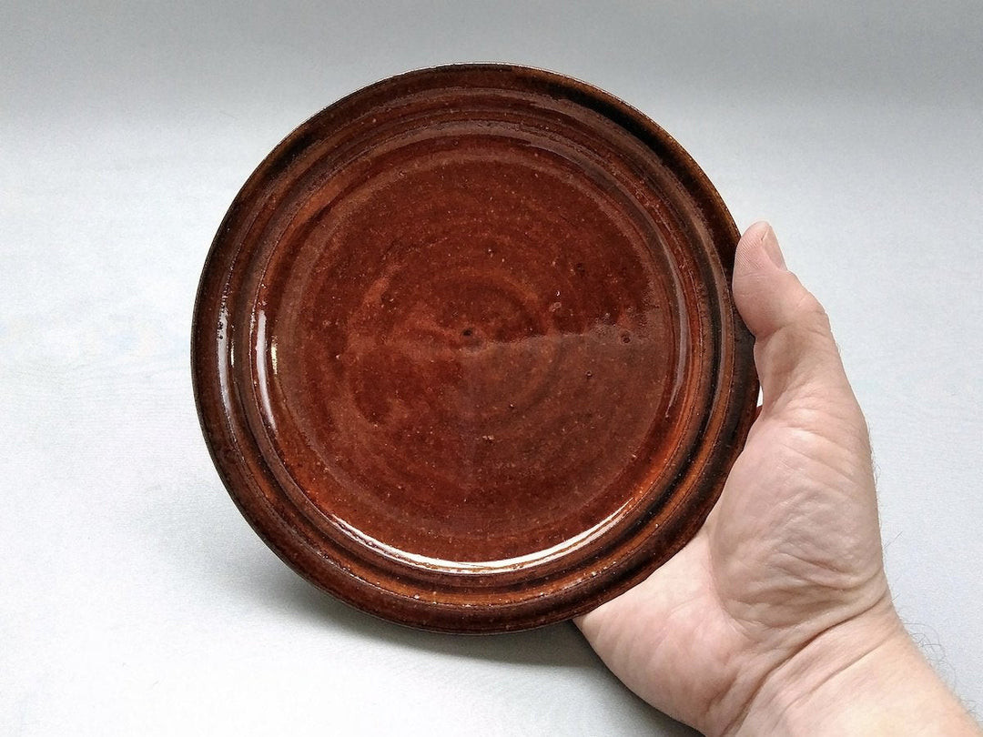 American Glazed 17cm Plate - Crafted By Furutani Pottery