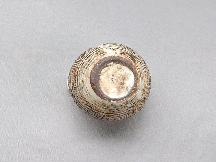 Rimara horizontal Carving creamer - Crafted By Furutani Pottery