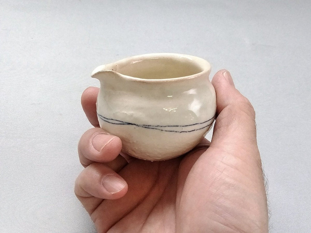 Goss line creamer - Crafted By Furutani Pottery