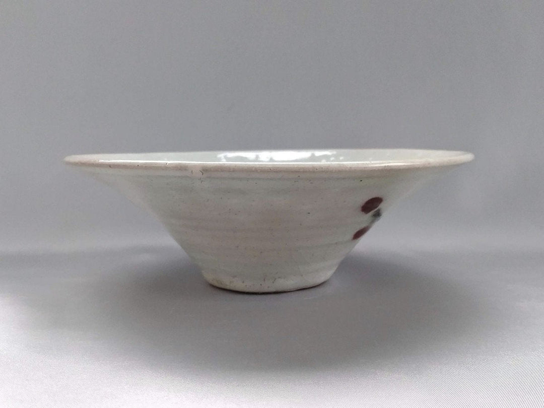 Large warped Red Leaf Pot - Crafted By Iwao Pottery