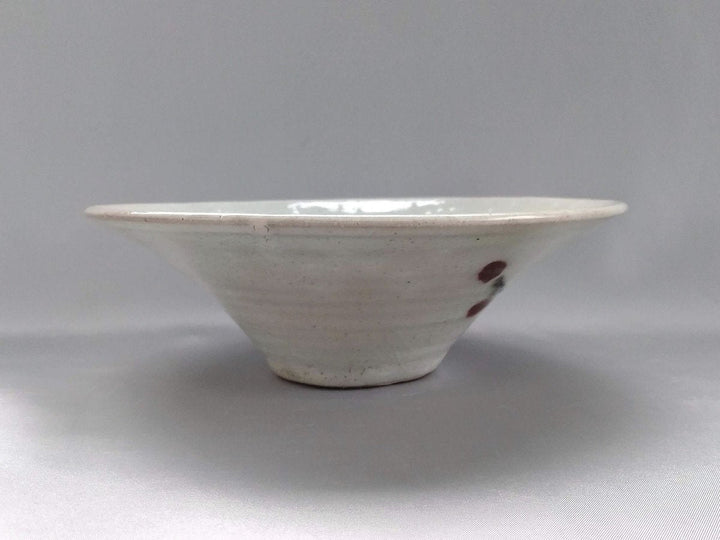 Large warped Red Leaf Pot - Crafted By Iwao Pottery