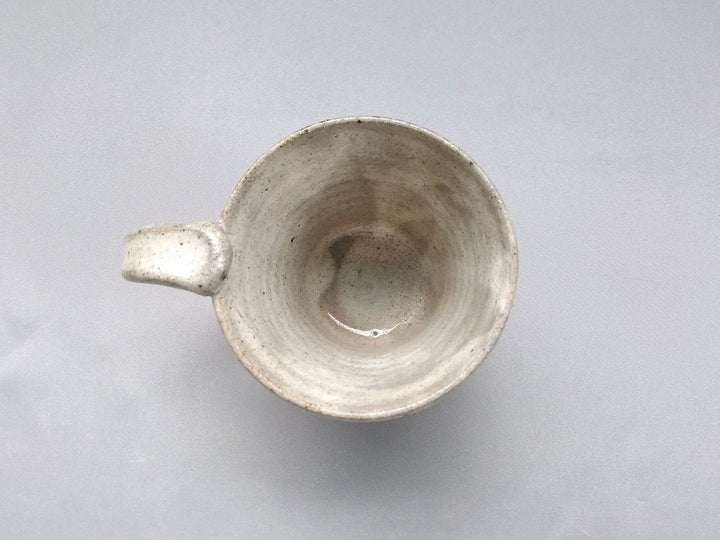 White Slip Ridged Mug - Crafted By Junichi Mashiko