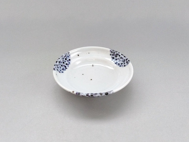 3-Sun Plate Color dot painting Blue-Purple - Crafted By Hidemasa Miyake