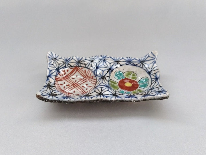 Asaba Camellia Pattern condiment container - Crafted By Kosai Kiln