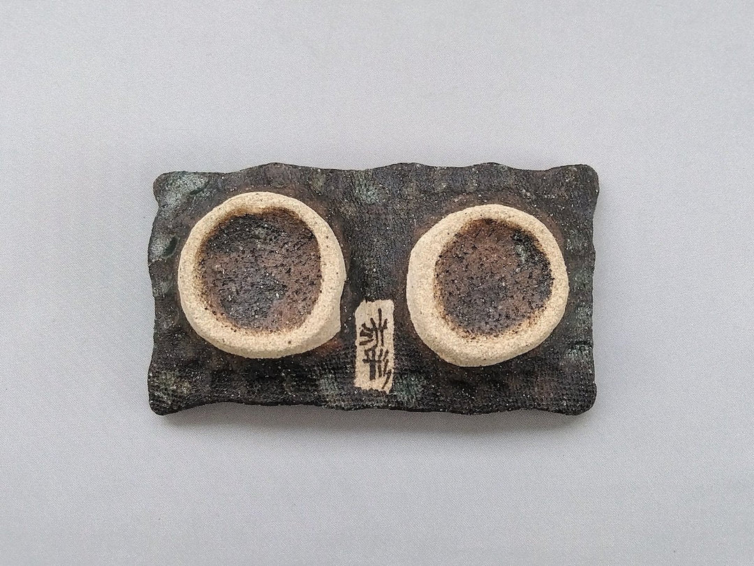 Asaba Camellia Pattern condiment container - Crafted By Kosai Kiln
