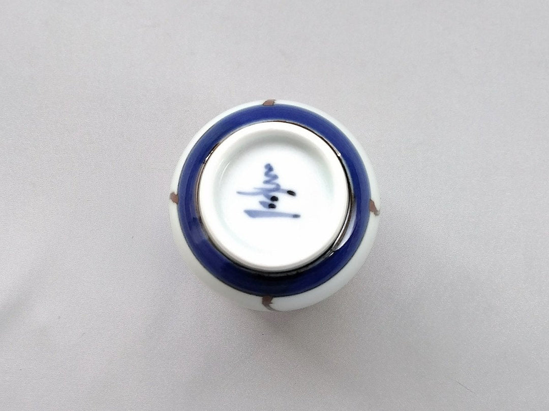 Large Colored Pottery Flower Pattern Tea Cup - Crafted By Bunzo Kiln