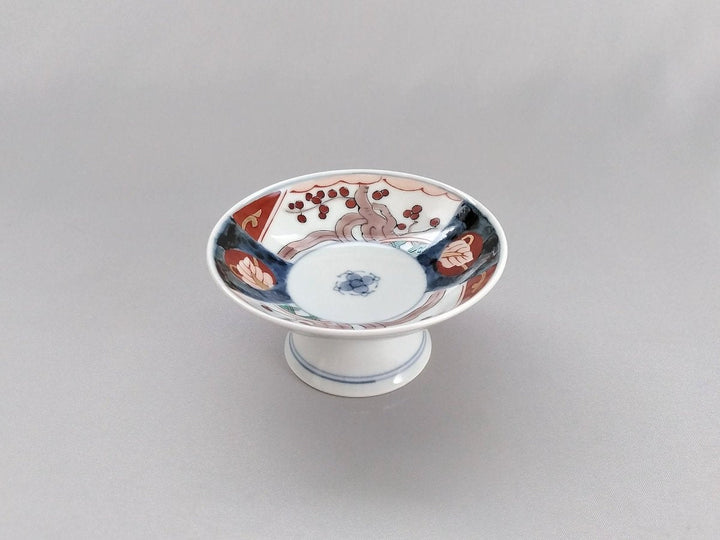 Old Imari Large Sake Cup - Crafted By Bunzo Kiln