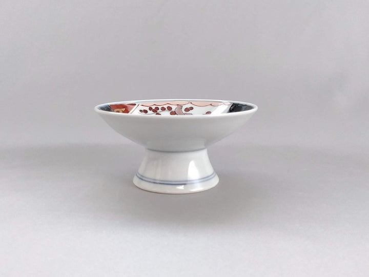 Old Imari Large Sake Cup - Crafted By Bunzo Kiln