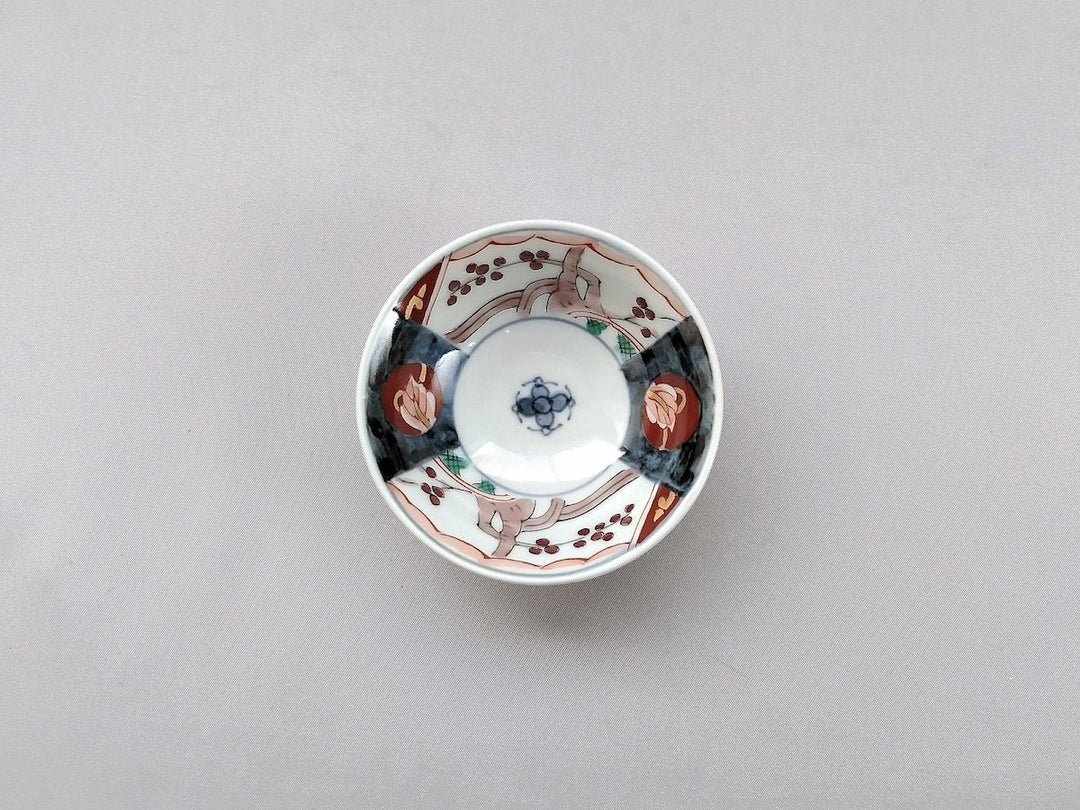 Old Imari Sake Cup - Crafted By Bunzo Kiln