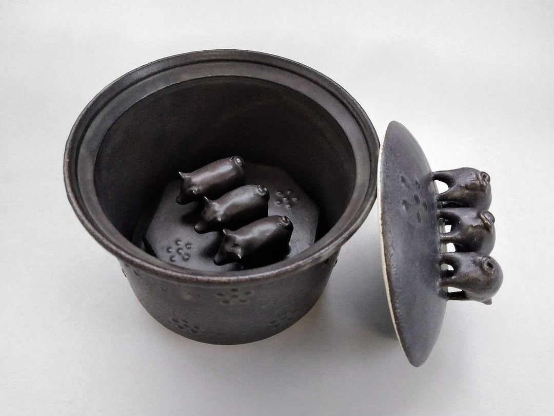 Drop lid Black - Crafted By Ryo Makita