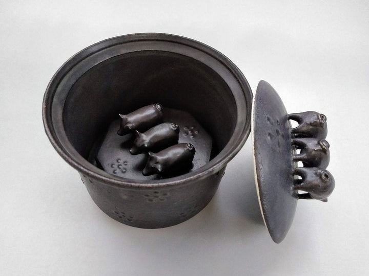 Drop lid Black - Crafted By Ryo Makita