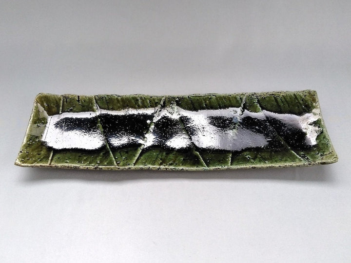 Oribe Faceted Long Plate - Crafted By Kazuhito Yamamoto