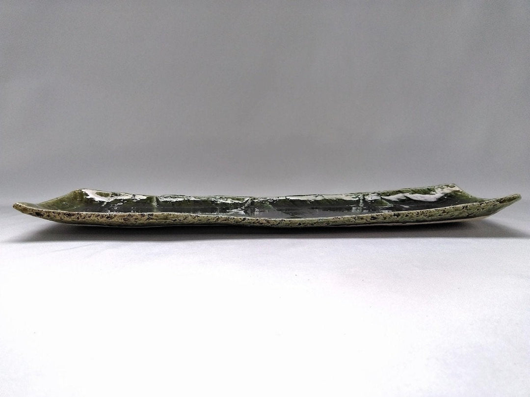 Oribe Faceted Long Plate - Crafted By Kazuhito Yamamoto