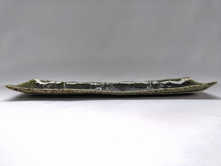 Oribe Faceted Long Plate - Crafted By Kazuhito Yamamoto