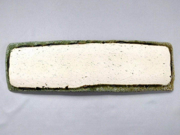 Oribe Faceted Long Plate - Crafted By Kazuhito Yamamoto