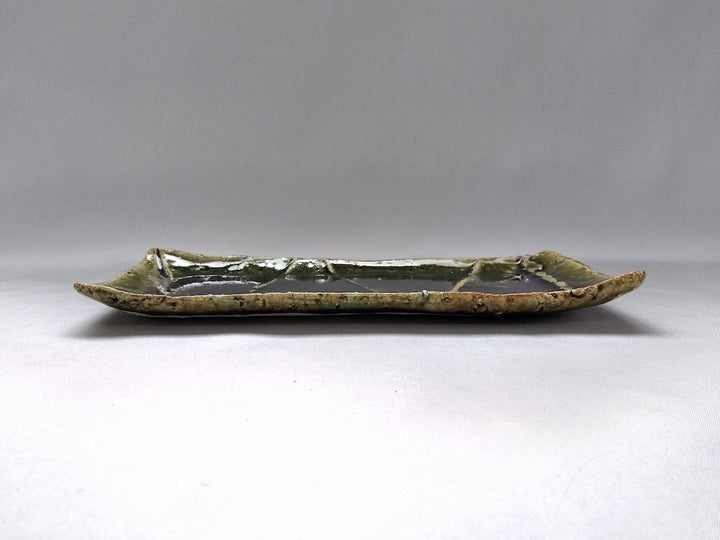 Oribe Faceted Long Plate 2/3 - Crafted By Kazuhito Yamamoto