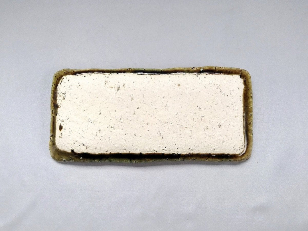 Oribe Faceted Long Plate 2/3 - Crafted By Kazuhito Yamamoto