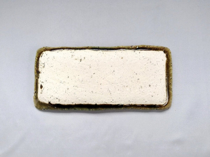 Oribe Faceted Long Plate 2/3 - Crafted By Kazuhito Yamamoto