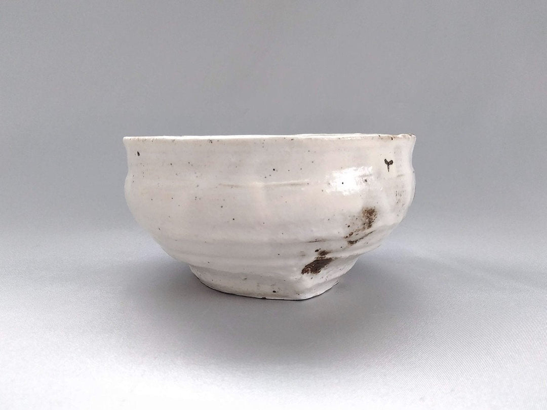 White Slip Serving Bowl - Crafted By Kazuhito Yamamoto