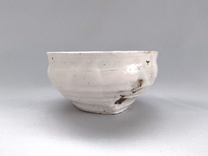 White Slip Serving Bowl - Crafted By Kazuhito Yamamoto