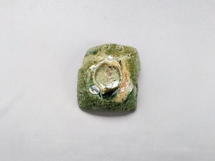 Oribe laminated Square seed Plate - Crafted By Kazuhito Yamamoto