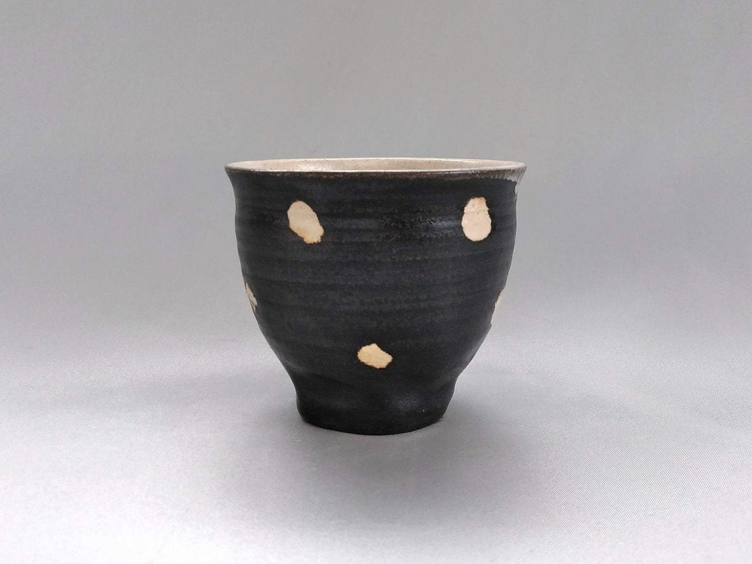 Black Glazed dot sencha - Crafted By Kazuhito Yamamoto
