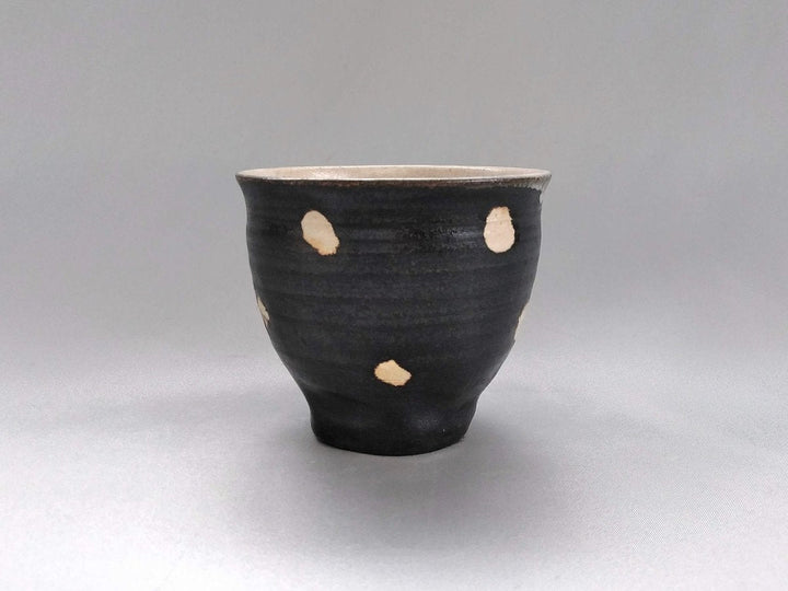 Black Glazed dot sencha - Crafted By Kazuhito Yamamoto
