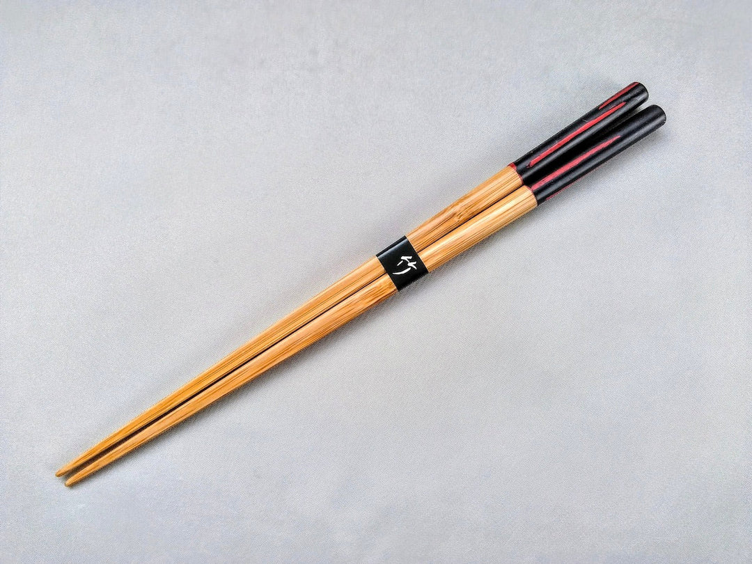 Maruken Chopsticks Large Black - Crafted By Ouchi Kogei