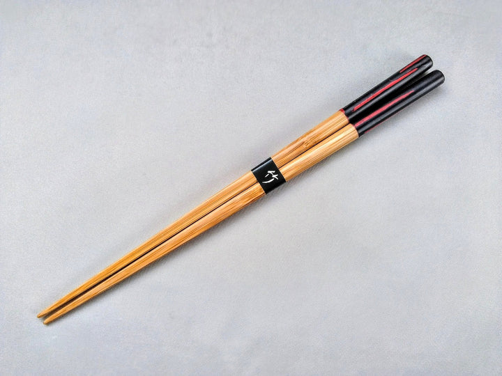 Maruken Chopsticks Large Black - Crafted By Ouchi Kogei