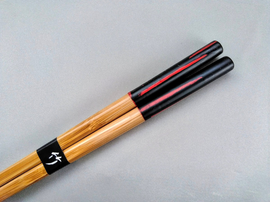 Maruken Chopsticks Large Black - Crafted By Ouchi Kogei