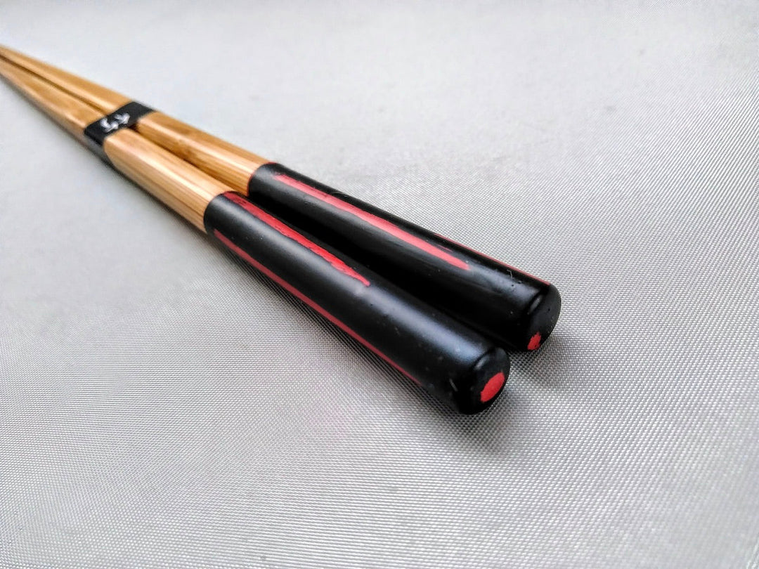 Maruken Chopsticks Large Black - Crafted By Ouchi Kogei