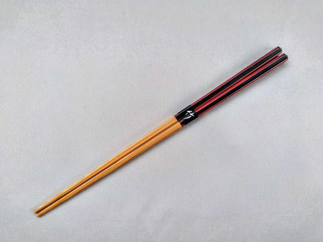 Diamond Cut Chopsticks Black - Crafted By Ouchi Kogei