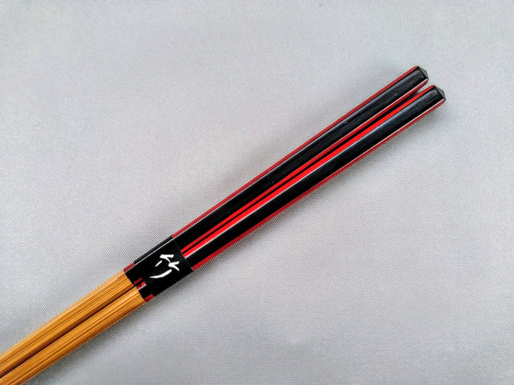 Diamond Cut Chopsticks Black - Crafted By Ouchi Kogei