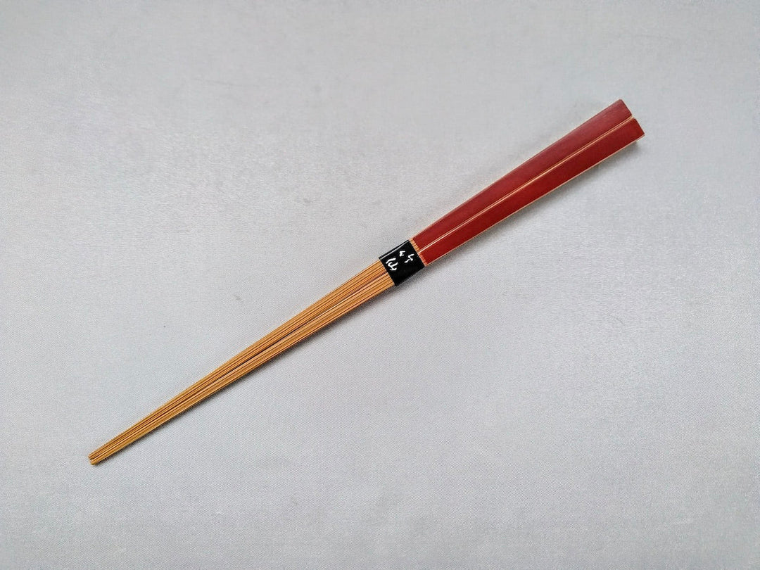 Square Chopsticks Red - Crafted By Nakashima