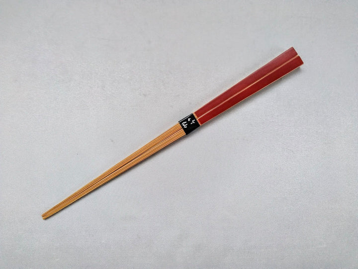 Square Chopsticks Red - Crafted By Nakashima