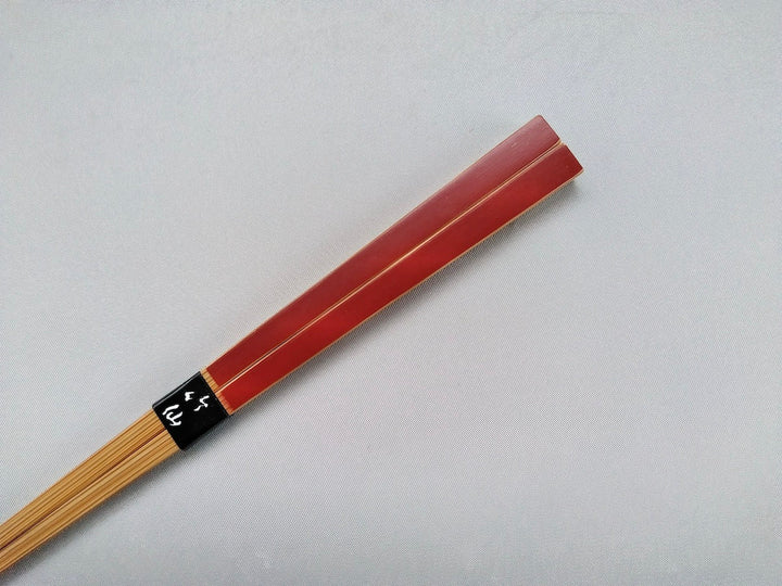 Square Chopsticks Red - Crafted By Nakashima