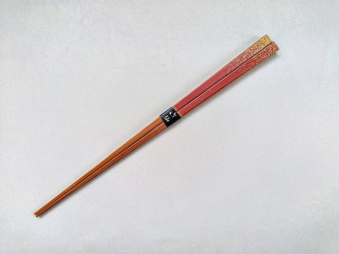 Gold Plated Chopsticks Red - Crafted By Nakashima
