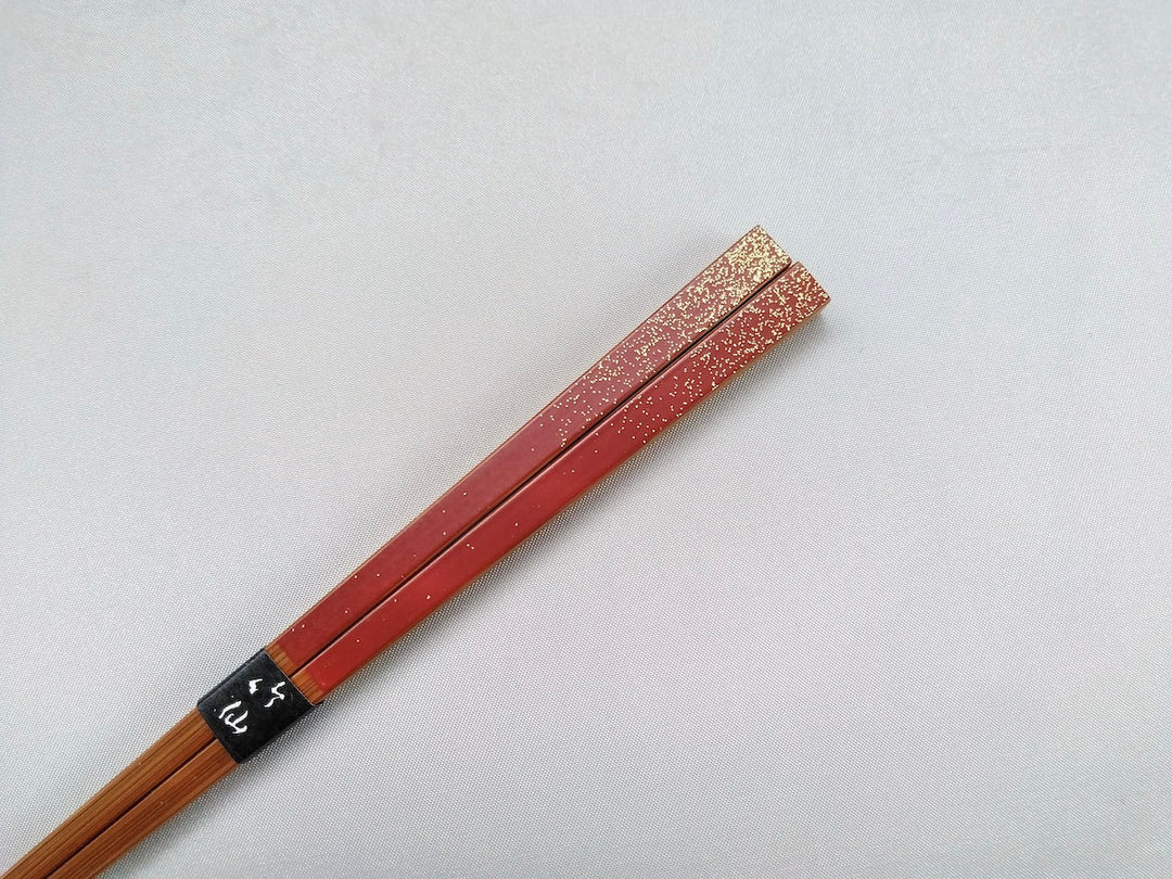 Gold Plated Chopsticks Red - Crafted By Nakashima