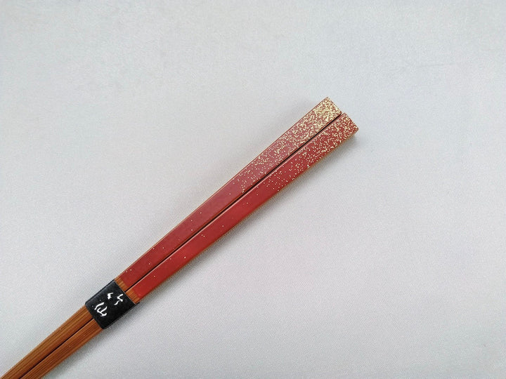 Gold Plated Chopsticks Red - Crafted By Nakashima