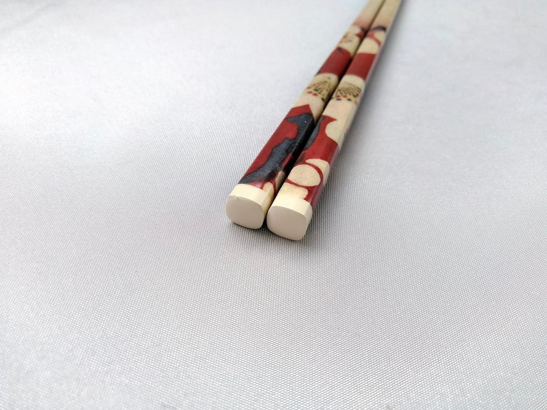 Natural Wooden Chopsticks Plum Blossoms - Crafted By Hashikura Matsukan