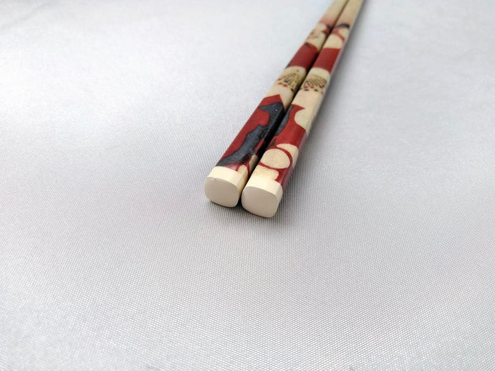 Natural Wooden Chopsticks Plum Blossoms - Crafted By Hashikura Matsukan