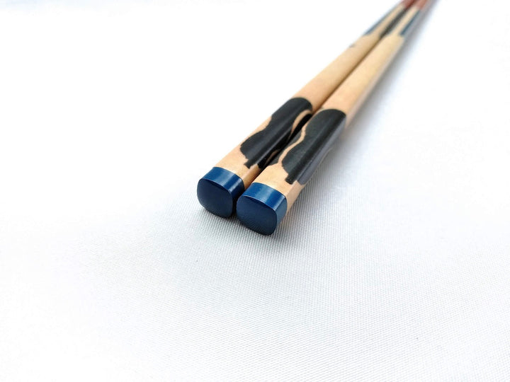 Natural Wooden Chopsticks Hisago Navy Blue - Crafted By Hashikura Matsukan