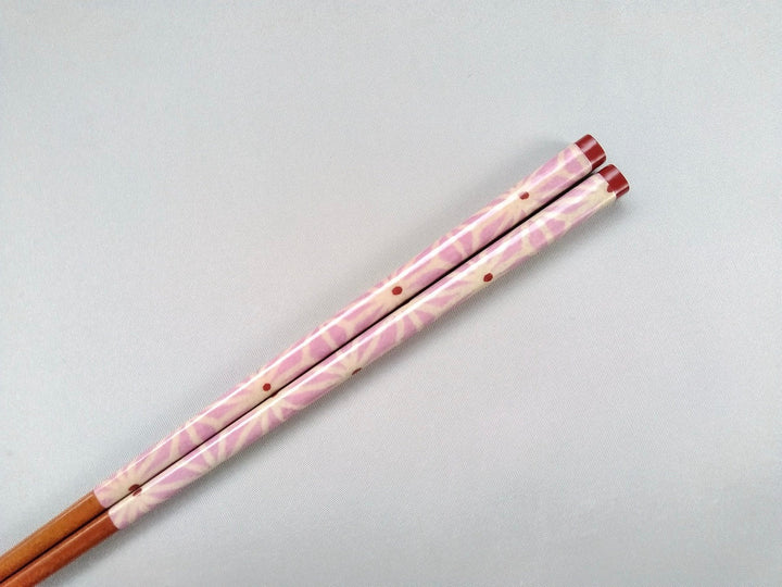 Natural Wooden Chopsticks Hemp Leaf - Crafted By Hashikura Matsukan