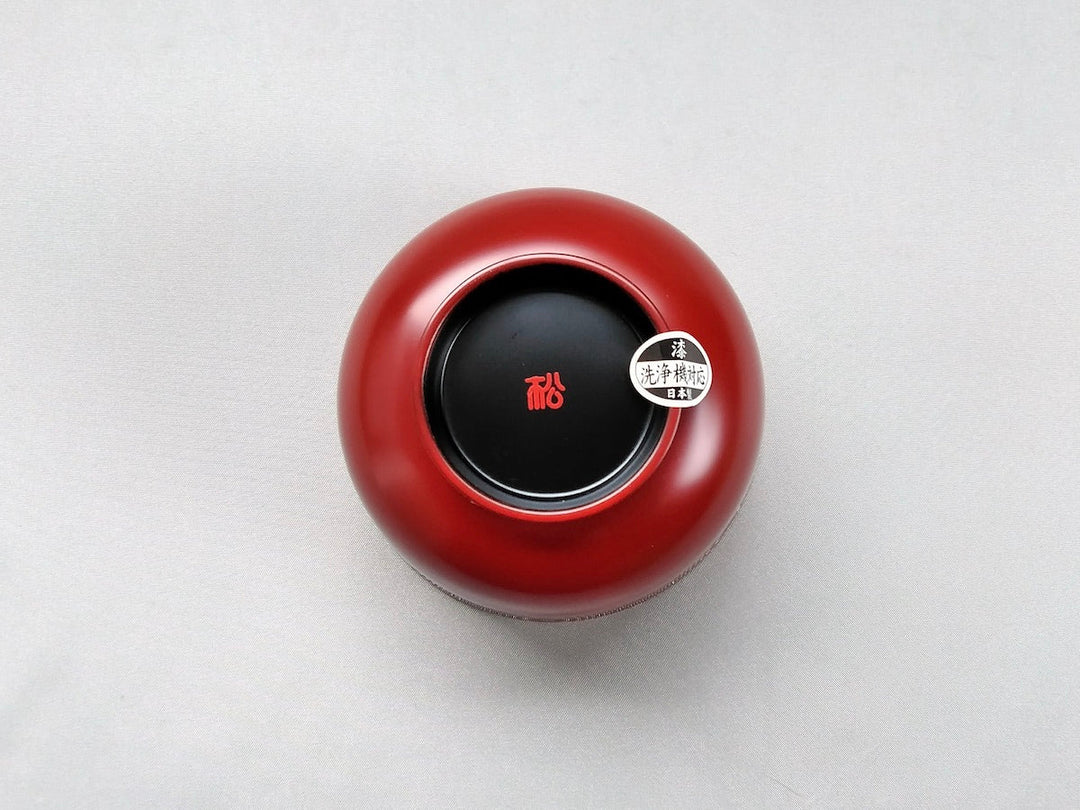 Machine wAshable Spring and Autumn Bowl Vermilion - Crafted By Matsuya Lacquerware