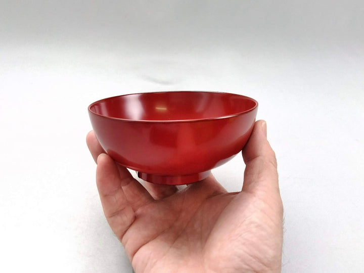 WAshing machine compatible Small nesting Bowl Vermilion - Crafted By Matsuya Lacquerware